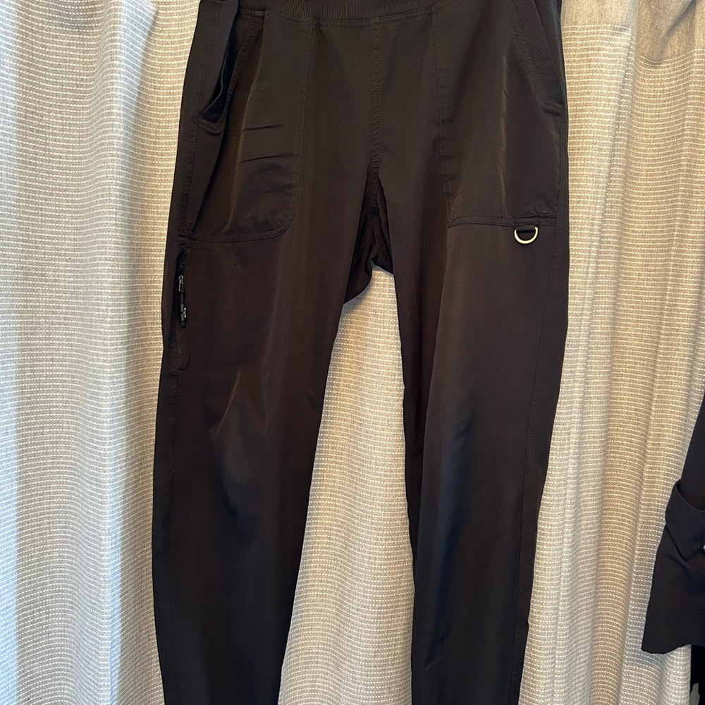 Black jogger scrub Pants for Women